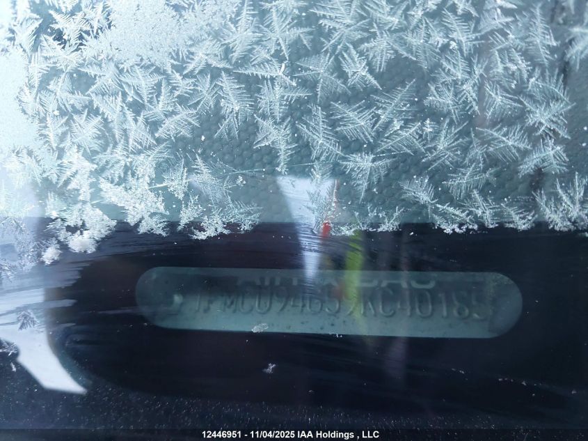 2009 Ford Escape Limited VIN: 1FMCU94G59KC40185 Lot: 12446951