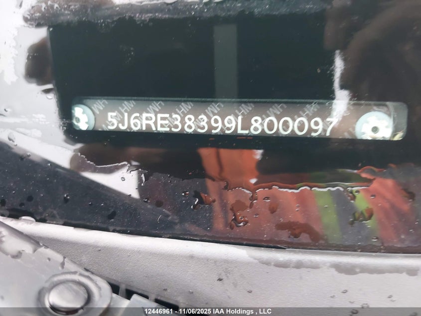 5J6RE38399L800097 2009 HONDA CR-V photo no. 19