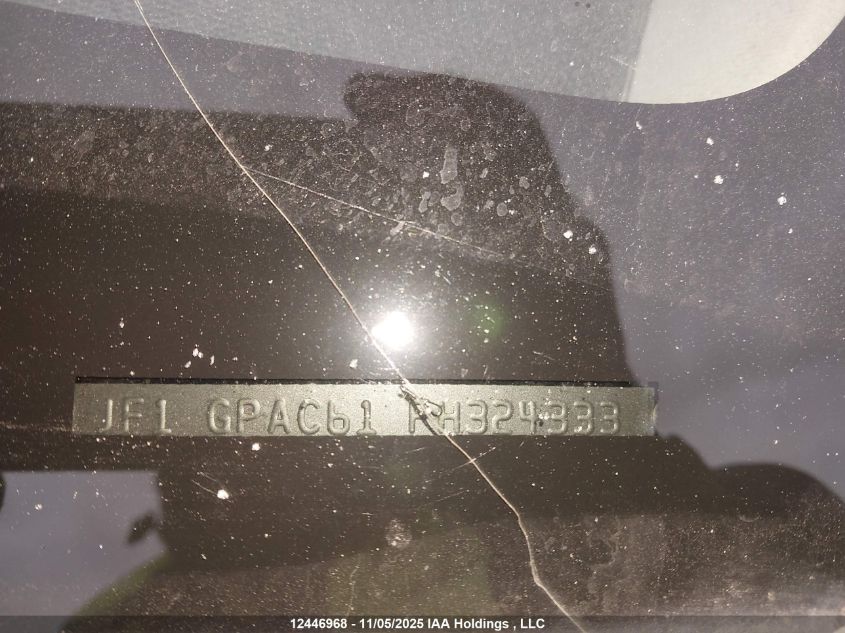 2015 Subaru Impreza Premium VIN: JF1GPAC61FH324333 Lot: 12446968