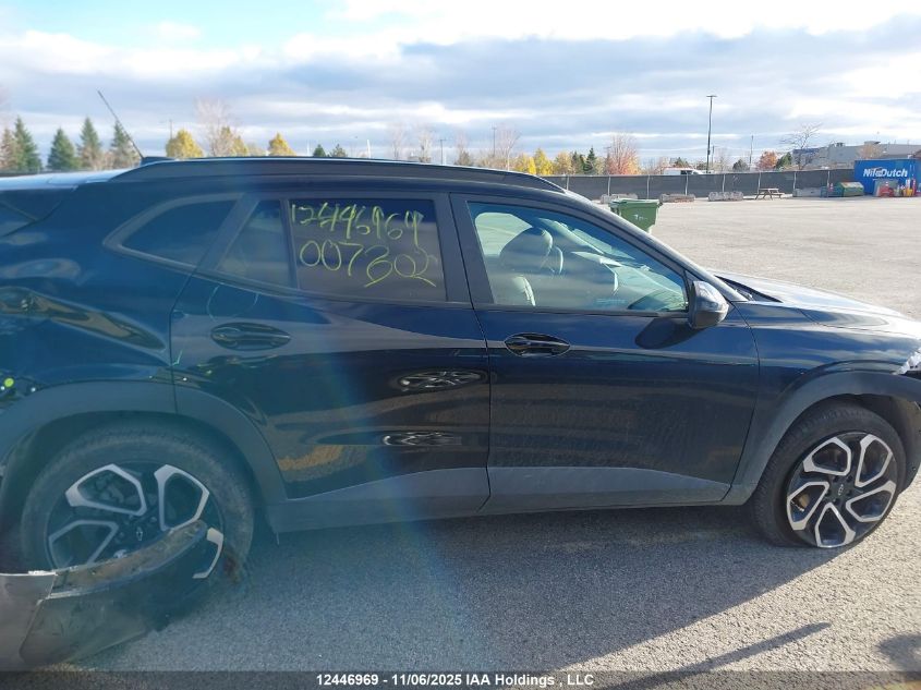 2025 Chevrolet Trax 2Rs Fwd VIN: KL77LJE2XSC007302 Lot: 12446969