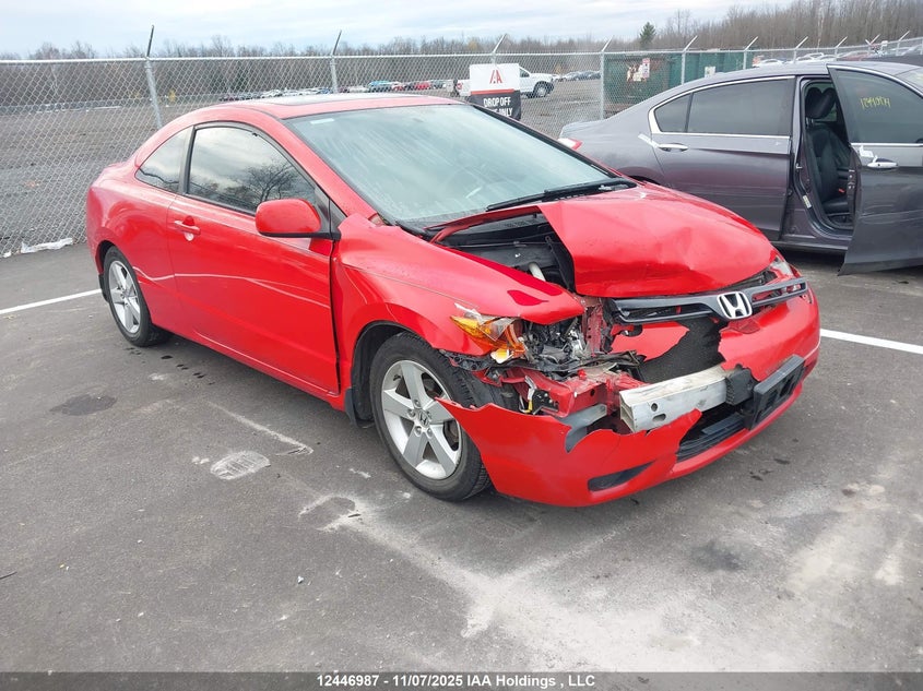 2HGFG12857H512763 2007 Honda Civic Ex auction photo 1