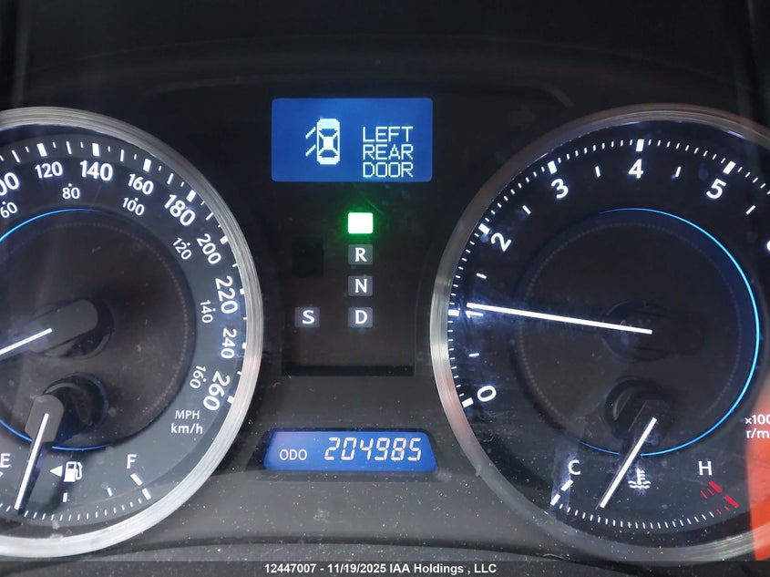 2011 Lexus Is 250 VIN: JTHCF5C2XB5048650 Lot: 12447007