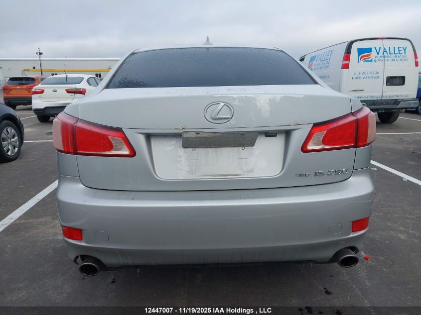 2011 Lexus Is 250 VIN: JTHCF5C2XB5048650 Lot: 12447007