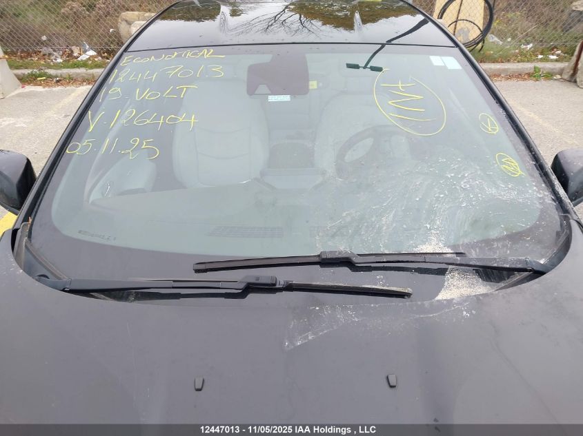 2019 Chevrolet Volt VIN: 1G1RB6S53KU126404 Lot: 12447013