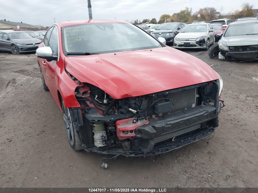 2012 Volvo S60 T6 VIN: YV1902FH2C2108350 Lot: 12447017