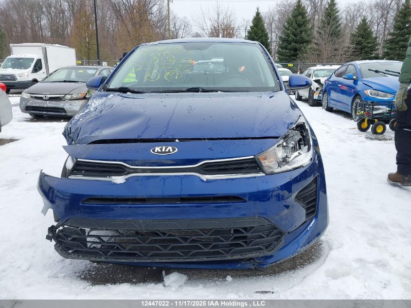 2021 Kia Rio Lx Premium/Lx+ VIN: 3KPA25AD7ME392923 Lot: 12447022
