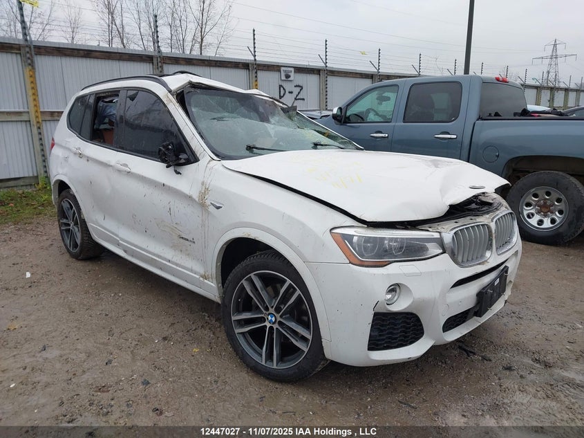 5UXWX9C51H0T11304 2017 BMW X3 xDrive28I auction photo 1
