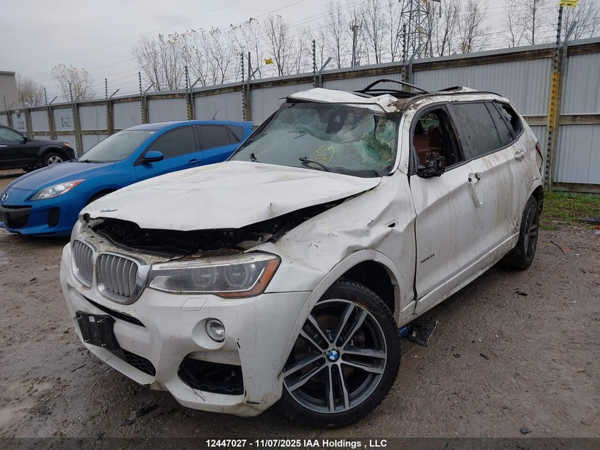 5UXWX9C51H0T11304 2017 BMW X3 photo no. 2