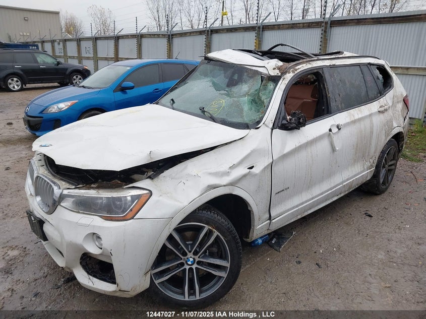 2017 BMW X3 xDrive28I VIN: 5UXWX9C51H0T11304 Lot: 12447027