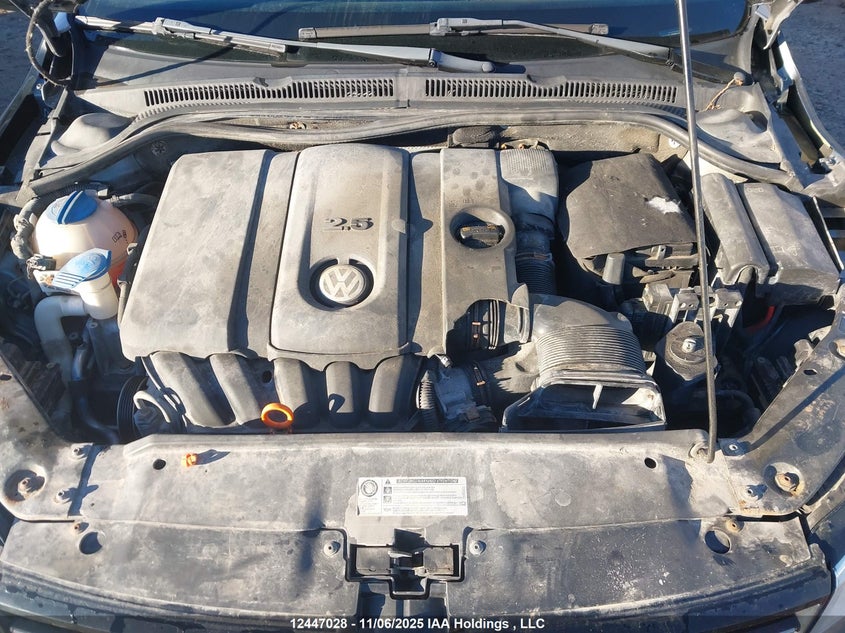 2011 Volkswagen Jetta Sel VIN: 3VWLX7AJ3BM390730 Lot: 12447028