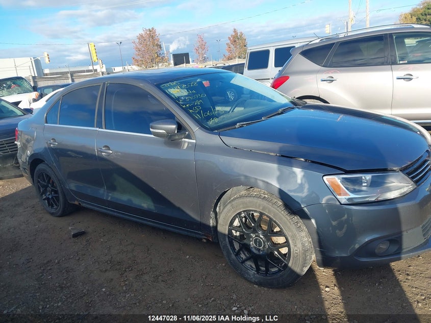 2011 Volkswagen Jetta Sel VIN: 3VWLX7AJ3BM390730 Lot: 12447028