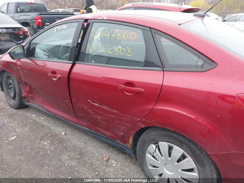 1FADP3F25GL322803 2016 FORD FOCUS photo no. 12