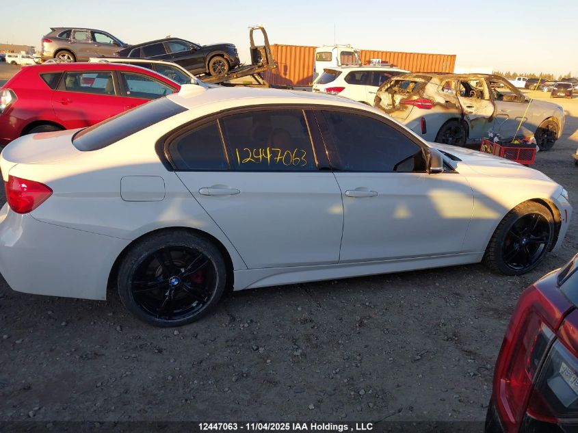 2015 BMW 328I xDrive VIN: WBA3B3G52FNT19600 Lot: 12447063