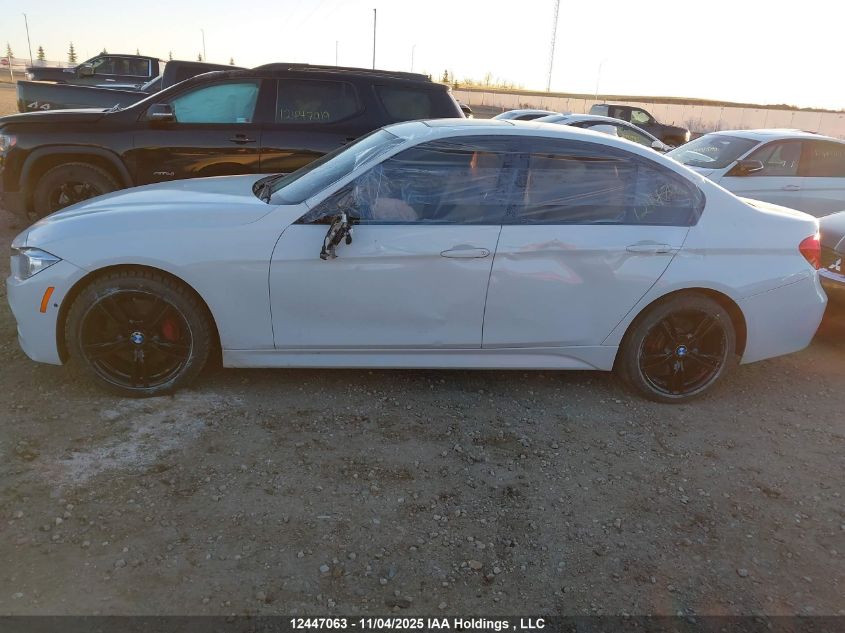 2015 BMW 328I xDrive VIN: WBA3B3G52FNT19600 Lot: 12447063