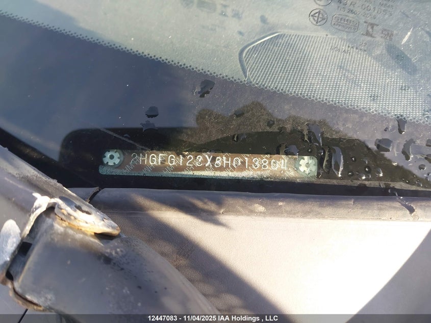 2HGFG123X8H013804 2008 HONDA CIVIC photo no. 19