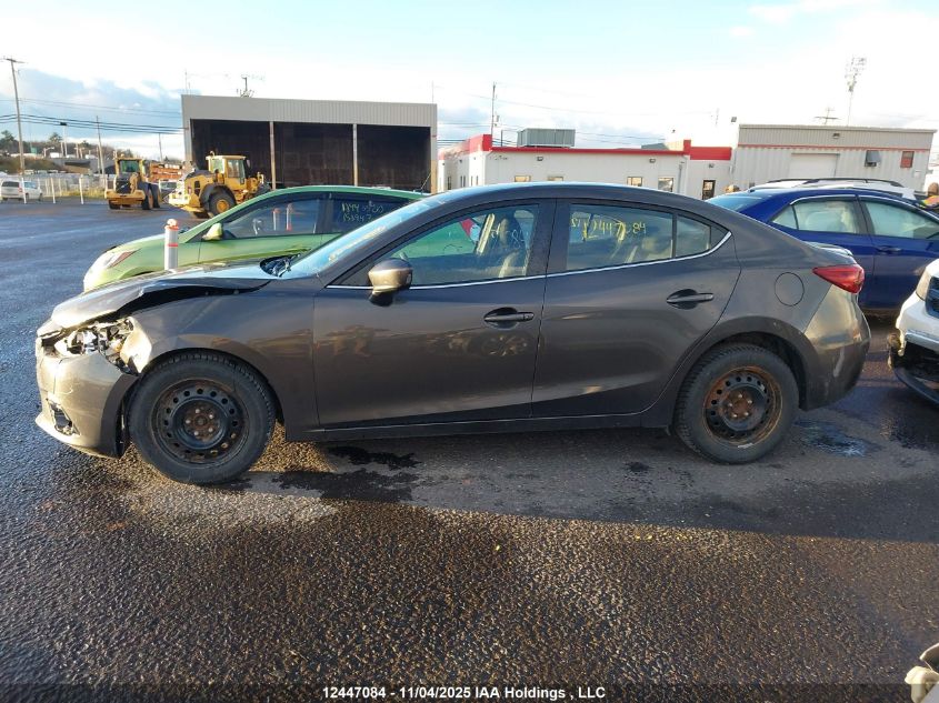 2014 Mazda Mazda3 Gs-Sky VIN: JM1BM1V76E1163603 Lot: 12447084