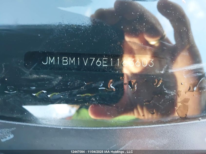 2014 Mazda Mazda3 Gs-Sky VIN: JM1BM1V76E1163603 Lot: 12447084