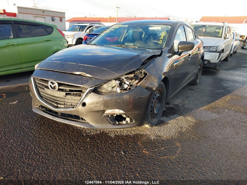 2014 Mazda Mazda3 Gs-Sky VIN: JM1BM1V76E1163603 Lot: 12447084