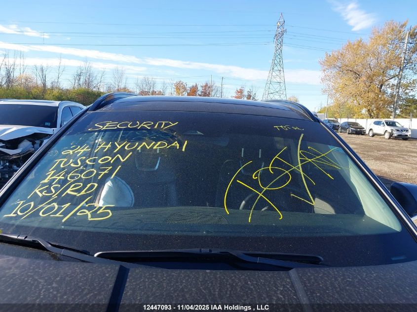 2024 Hyundai Tucson Ultimate Plug-In Hybrid Awd VIN: KM8JDDD29RU146071 Lot: 12447093