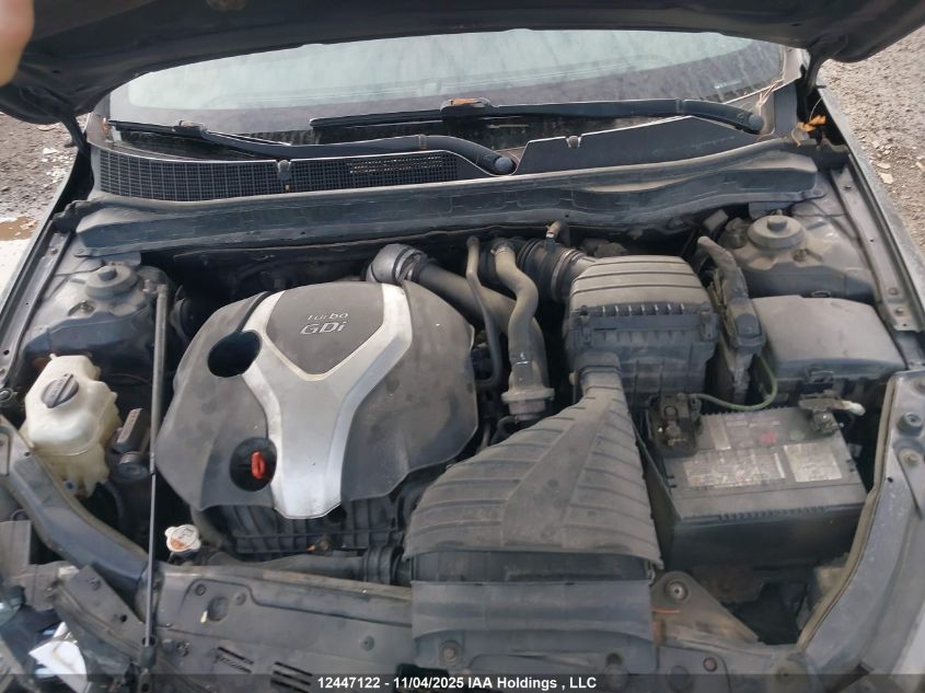 2013 Kia Optima Ex Turbo/Ex Turbo + VIN: KNAGN4A6XD5317641 Lot: 12447122