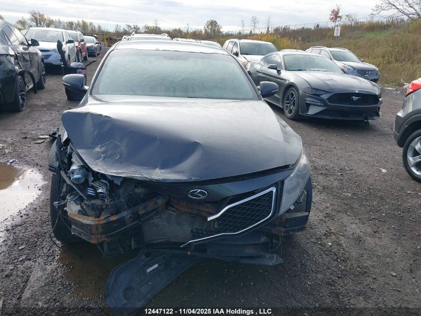 2013 Kia Optima Ex Turbo/Ex Turbo + VIN: KNAGN4A6XD5317641 Lot: 12447122