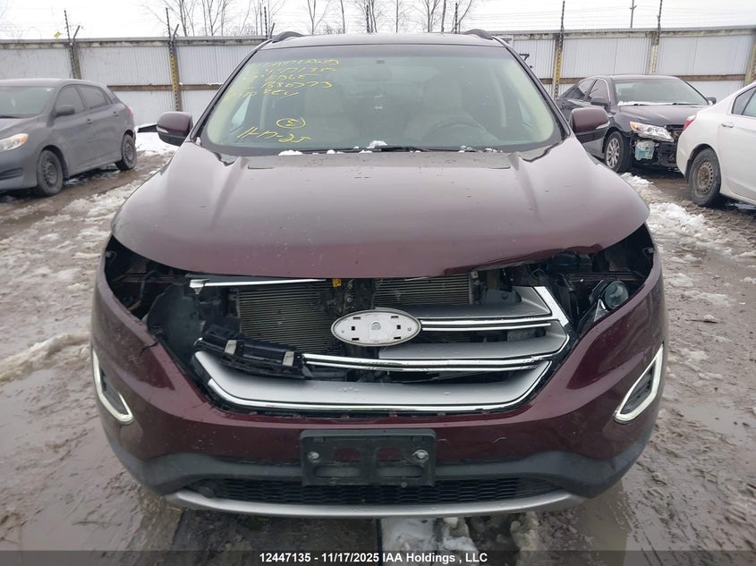 2018 Ford Edge Sel VIN: 2FMPK3J95JBB80773 Lot: 12447135