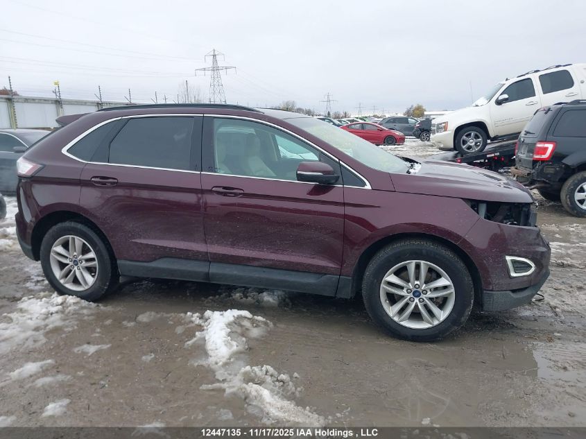 2018 Ford Edge Sel VIN: 2FMPK3J95JBB80773 Lot: 12447135