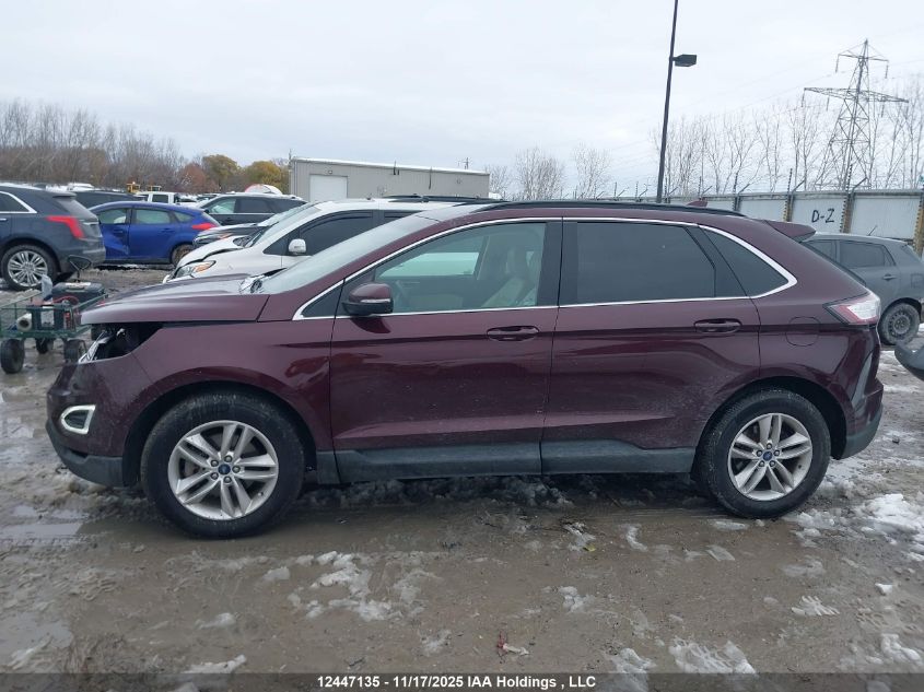 2018 Ford Edge Sel VIN: 2FMPK3J95JBB80773 Lot: 12447135