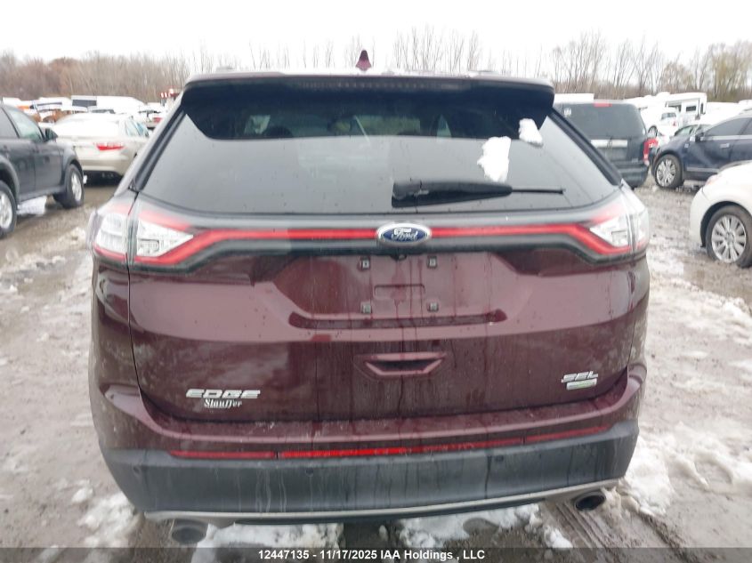 2018 Ford Edge Sel VIN: 2FMPK3J95JBB80773 Lot: 12447135