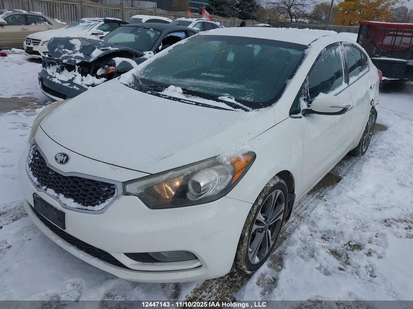 KNAFX4A8XE5183934 2014 KIA FORTE photo no. 2
