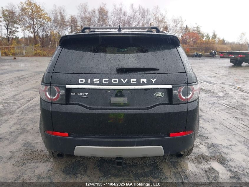 2018 Land Rover Discovery Sport Hse Luxury VIN: SALCT2RX0JH776947 Lot: 12447155