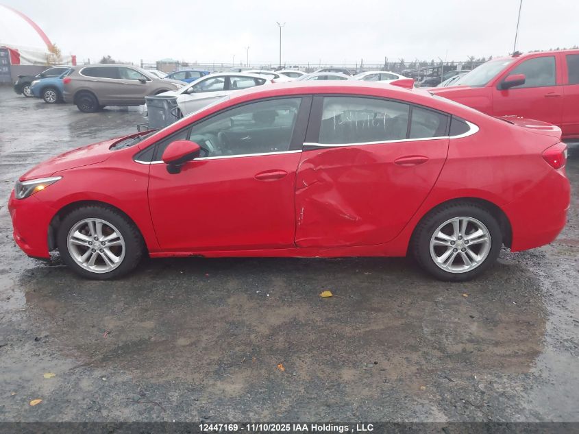 2017 Chevrolet Cruze Lt Auto VIN: 1G1BE5SM4H7229476 Lot: 12447169