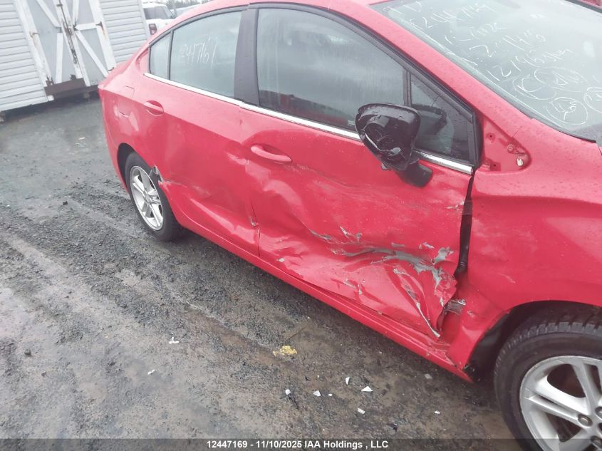 2017 Chevrolet Cruze Lt Auto VIN: 1G1BE5SM4H7229476 Lot: 12447169