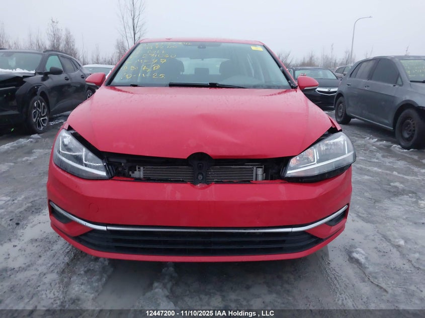 2018 Volkswagen Golf 1.8 Tsi Comfortline/1.8 Tsi Highline/1.8 Tsi Trendline VIN: 3VWB17AU6JM271060 Lot: 12447200