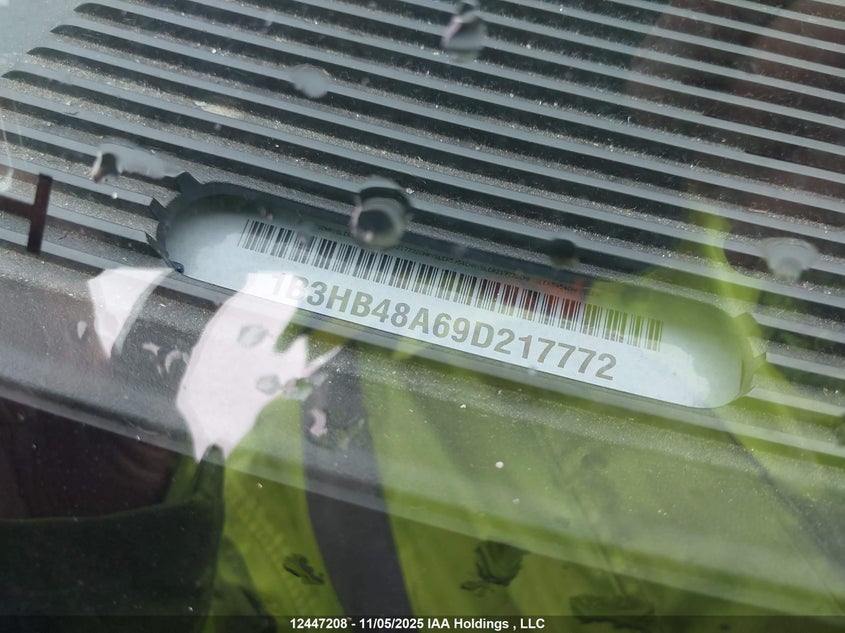 2009 Dodge Caliber Sxt VIN: 1B3HB48A69D217772 Lot: 12447208