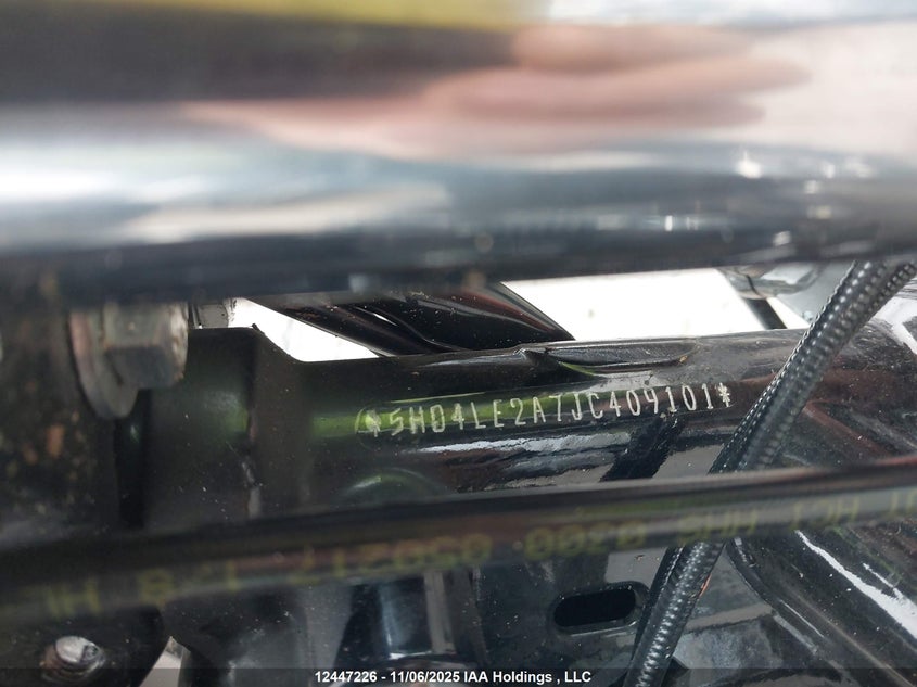 2018 Harley-Davidson Xl883 Iron 883 VIN: 5HD4LE2A7JC409101 Lot: 12447226