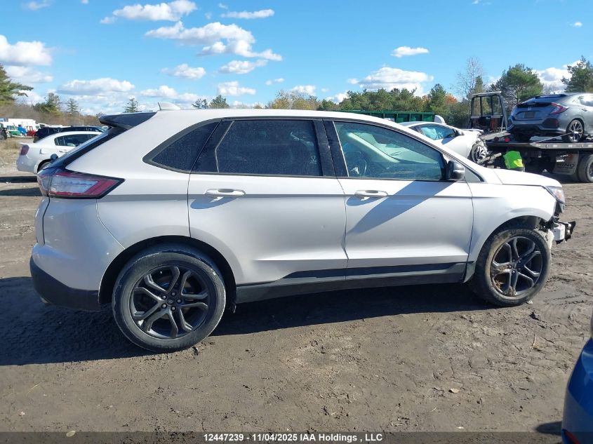 2018 Ford Edge Sel VIN: 2FMPK4J93JBC48137 Lot: 12447239