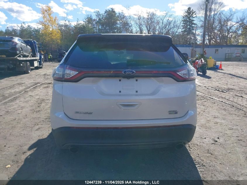 2018 Ford Edge Sel VIN: 2FMPK4J93JBC48137 Lot: 12447239