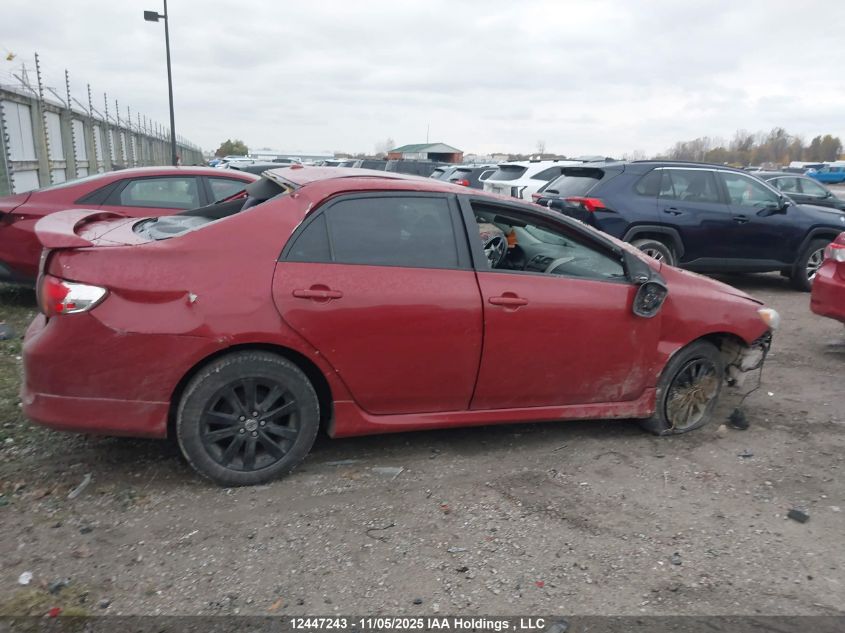2009 Toyota Corolla S VIN: 2T1BU40E69C103085 Lot: 12447243
