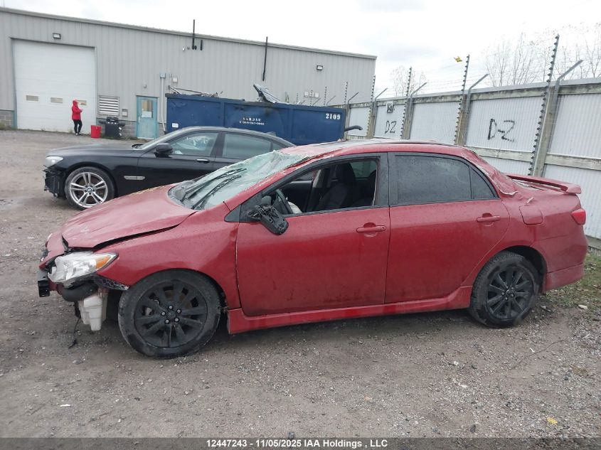 2009 Toyota Corolla S VIN: 2T1BU40E69C103085 Lot: 12447243