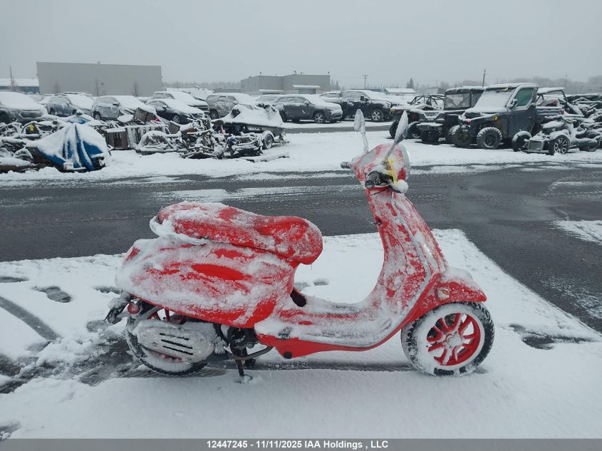 2022 Vespa Primavera/Sprint 50 VIN: ZAPCA06B3N5105109 Lot: 12447245