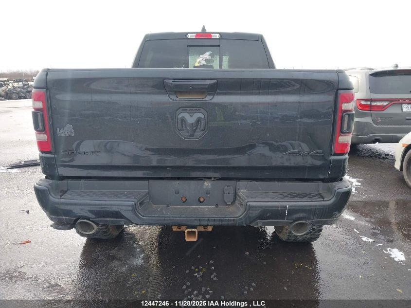 2019 Ram 1500 Sport VIN: 1C6SRFTT1KN880436 Lot: 12447246