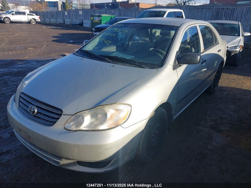 2T1BR32E13C772655 2003 TOYOTA COROLLA photo no. 2