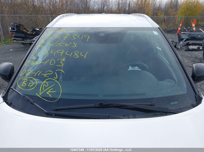 2020 Nissan Kicks VIN: 3N1CP5DVXLL549484 Lot: 12447349