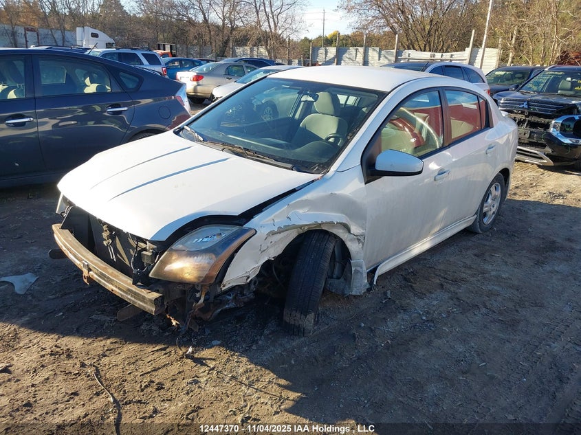 3N1AB6AP1CL774054 2012 NISSAN SENTRA photo no. 2