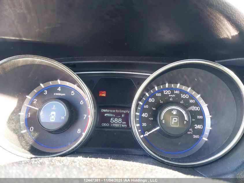 2011 Hyundai Sonata Se/Limited VIN: 5NPEC4AC0BH132498 Lot: 12447381