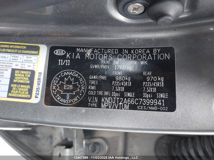 KNDJT2A66C7399941 2012 KIA SOUL photo no. 19