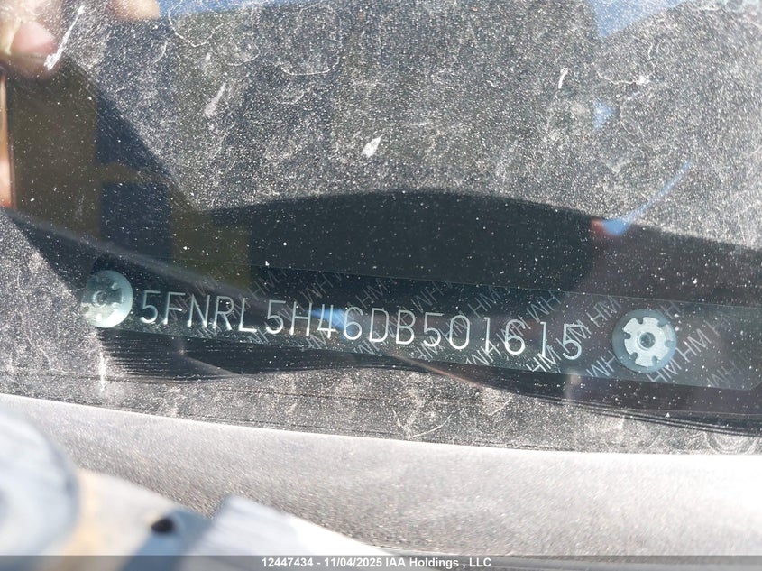 5FNRL5H46DB501615 2013 HONDA ODYSSEY photo no. 18