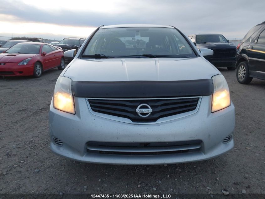 2010 Nissan Sentra 2.0/2.0S/Sr/2.0Sl VIN: 3N1AB6AP4AL706683 Lot: 12447435