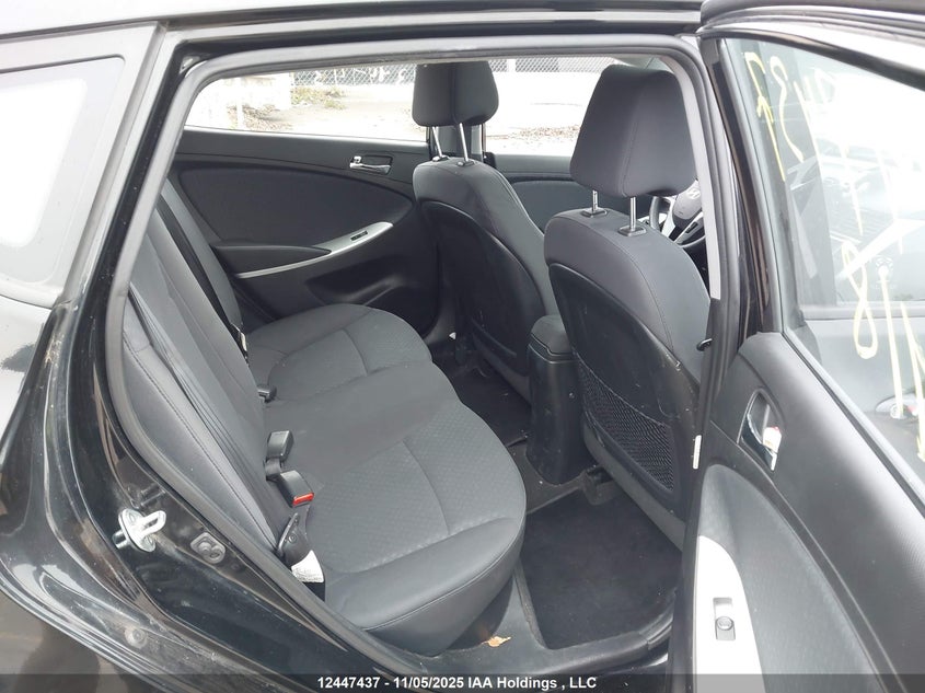 2014 Hyundai Accent Gls/Se VIN: KMHCU5AE5EU191418 Lot: 12447437